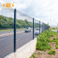 Security garden curved welded wire fence panels